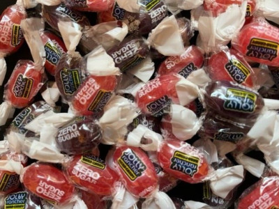 JOLLY RANCHER *ZERO SUGAR* Hard BULK Candy GRAPE/WATERMELON Sugar Free-ONE POUND