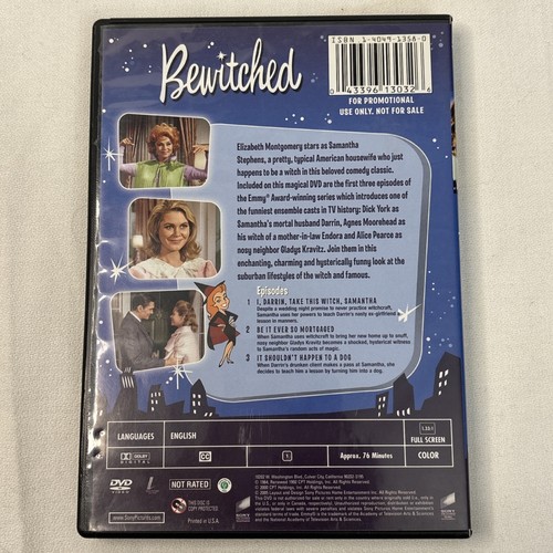 Bewitched: The First 3 Episodes From The First Season (1964, Full Screen DVD) - Picture 2 of 5