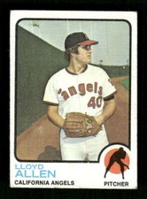 1973 Topps #267 Lloyd Allen VG/EX Very Good/Excellent Angels BXCP31