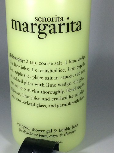 Philosophy (Señorita Margarita) 32 oz Shampoo Shower Gel Bubble Bath NEW w/Pump - Picture 11 of 12