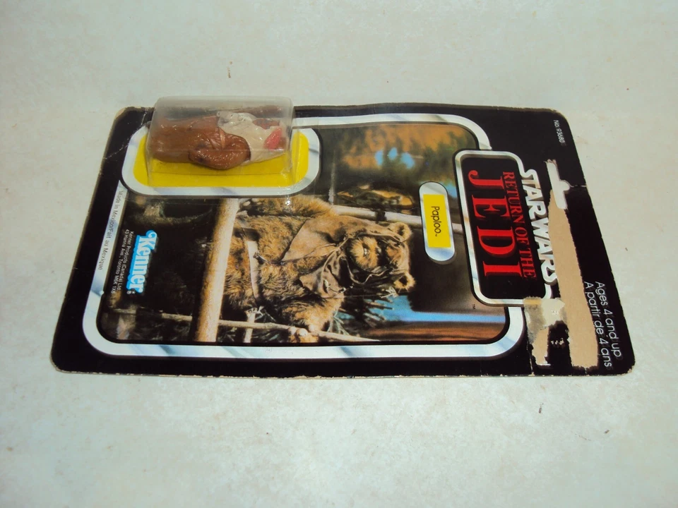 STAR WARS ROTJ PAPLOO EWOK 77 ESPALDA CANADIENSE VINTAGE SIN USAR, EN CAJA 1983 Foto 4 de 4