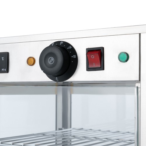 3-Tiers Electric Commercial Food Warmer Tabletop Food Display Warming Cabinet - Picture 8 of 18