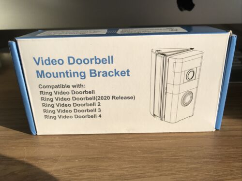 Video Doorbell Mounting Bracket - Adjustable Angle Compatible Ring 2 ,3 & 4