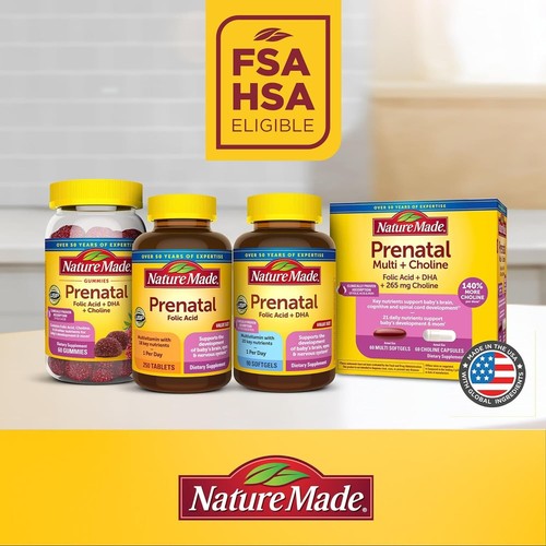 Complete Prenatal Multivitamin with DHA & Folic Acid - 90 Softgels, Made in USA - Picture 7 of 10