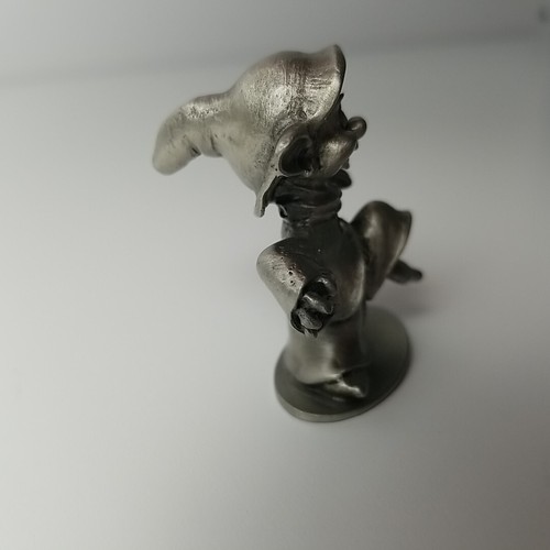 Walt Disney Hudson Pewter 2 in Dopey 244 Figure Snow White and the 7 Dwarfs USA - Picture 5 of 8
