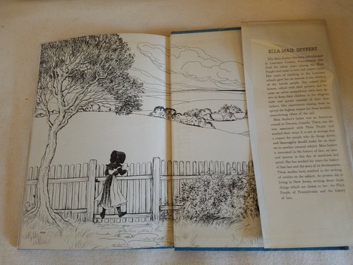 Little Amish Schoolhouse by Ella Maie Seyfert HC/ DJ 1939 first printing - Picture 8 of 12
