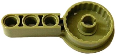 Lego Rotation Pin LEGO New Olive Green TECHNIC Rotation Joint Disk Pin 3L Liftarm 44225 ...