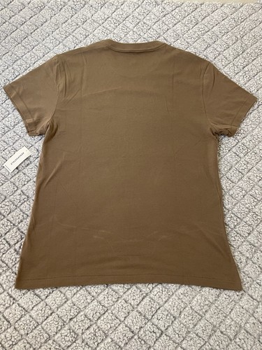 Aeropostale Men’s Logo Embroidered Appliqué Graphic Tee Brown Size L - Picture 4 of 5