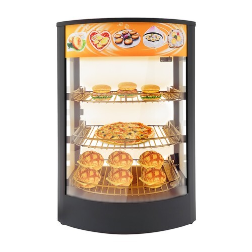 3-tier Commercial Food Warmer Display Case Warming Cabinet For Pizza Tart Burger - Picture 8 of 22