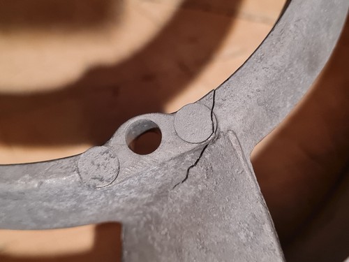 Porsche 911 930 Lüfterring Lichtmaschine kl. Durchmesser 9301061010R m. Mängeln - Picture 12 of 15