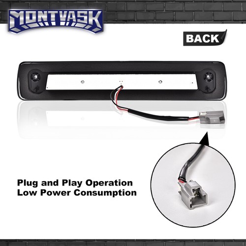 Fit For 2015-2018 Chevy Colorado/GMC Canyon LED 3rd Brake Light Cargo Lamp Black - Picture 3 of 9