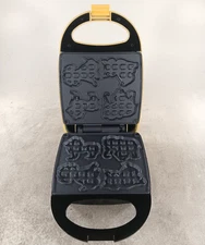 Nostalgia Waffle Maker Non-Stick Circus Animal