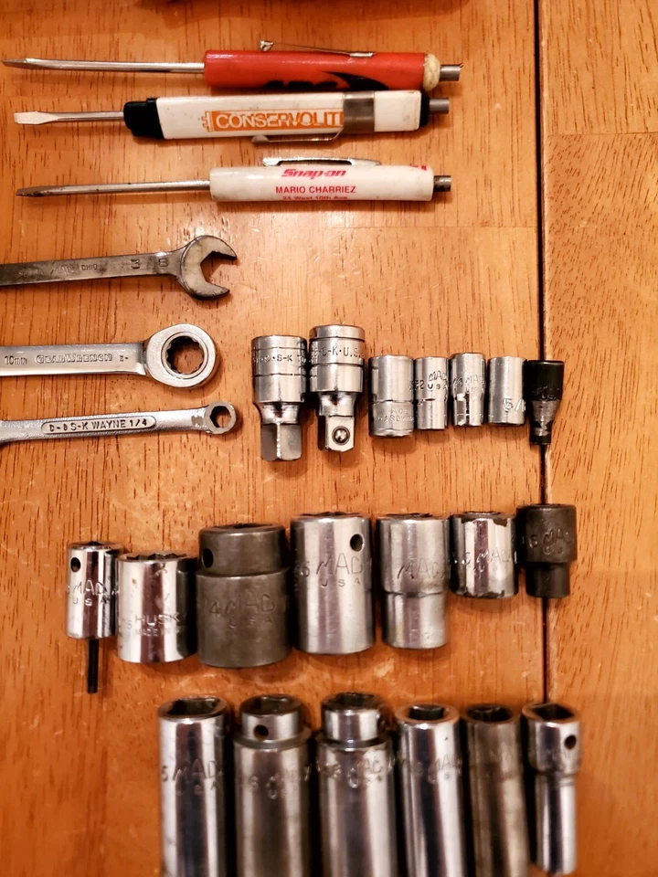 Llave de engranaje Mac S.K Otra marca Miscelánea Enchufes mixtos Llaves Destornilladores 27 piezas Foto 3 de 4