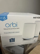 NETGEAR Orbi 750 Series AX4200 Tri-Band Mesh Wi-Fi 6 System 2pack