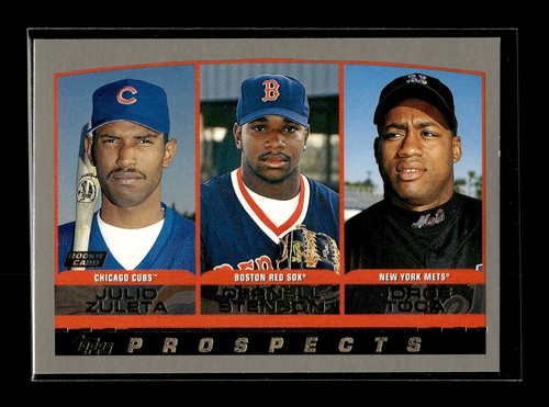 2000 Topps #444 Julio Zuleta RC Dernell Stenson Jorge Toca (NM)(BAS)