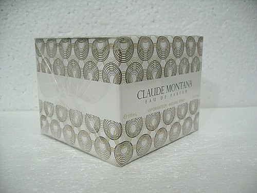 CLAUDE MONTANA Eau de Parfum Spray 100ml / 3.3 FL.OZ. SEALED Rare Hard To Find - Picture 5 of 7