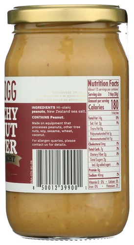 Fix and Fogg Super Crunchy Peanut Butter 13.2 OZ - 第 5/6 張圖片