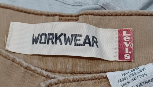 Levis Cargo Loose Straight Pants Mens 36x30 Wide Leg Skater Baggy - 7 Pockets - Picture 8 of 10