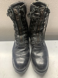 firefighter zipper boots