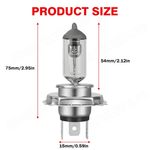 For Ford LN7000 LN8000 LN9000 Trucks 7" Chrome LED Halogen Headlight Hi/Lo Bulbs - Picture 8 of 18