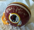 Charley Taylor HOF ‘84 Autographed Washington Riddell Mini Helmet