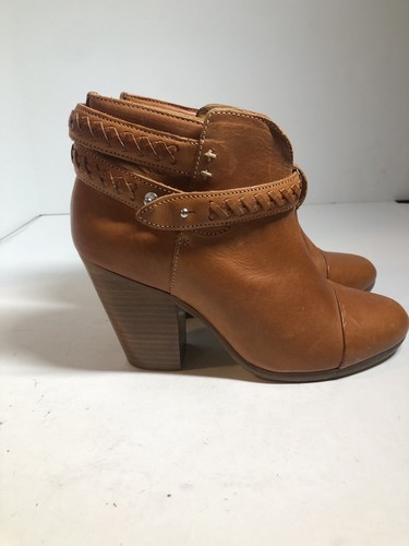 Rag & Bone Light Brown / Tan Leather Harrow Boot 37.5/7.5 - Picture 2 of 6