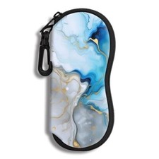 Sunglasses Soft Case Ultra Light Neoprene Zipper Eyeglass One Size 1 2b-32