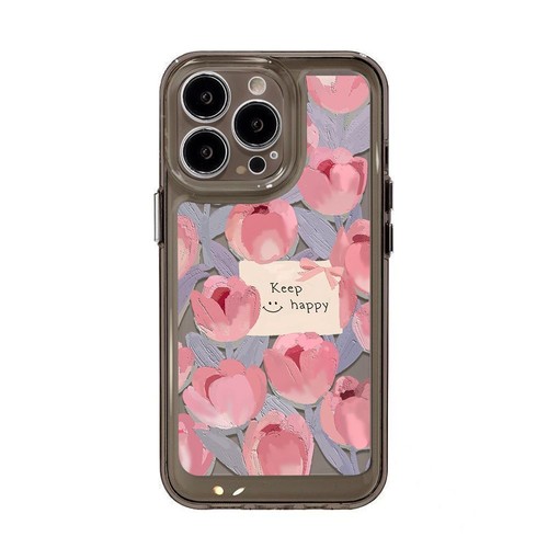 Tulip Flower Phone Case For Apple iPhone 16 15 Pro Max 14 13 12 118 7 XR XS New - 第 5/7 張圖片