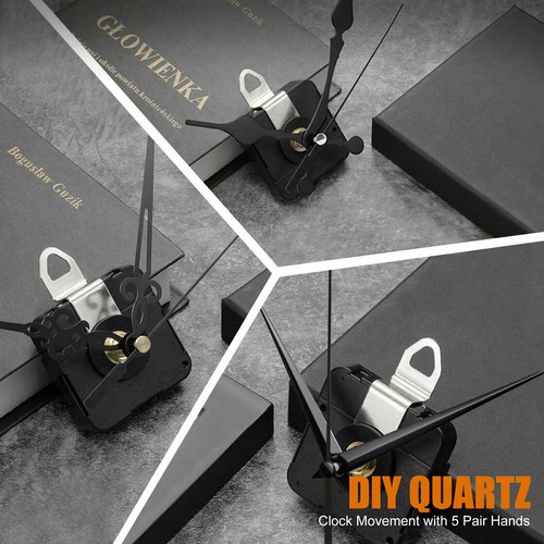 DIY Wall Clock Movement Mechanism Hand Replacement Part Set Tool Kit Accessory - Picture 3 of 12