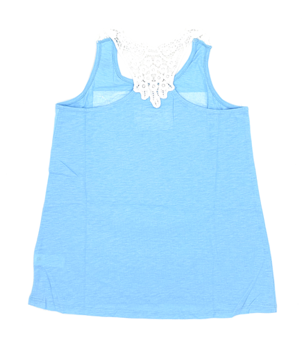 Justice Girls Unicorn Lace Glitter Tank Top Summer Graphic 8 10 12 14/16 18/20 - Picture 2 of 2