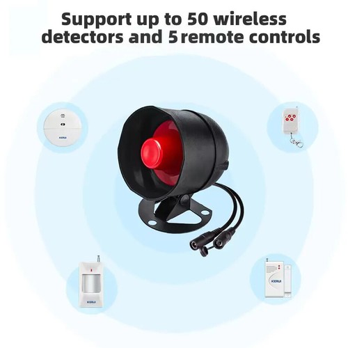 WIFI Tuya Wireless Home Security Alarm System Door Sensor Motion Detect Burglar - Picture 9 of 18
