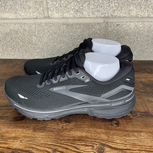 Brooks Ghost 15 Womens Black Running Walk Shoes 1103932E020 Size 11 D Wide - Picture 4 of 9