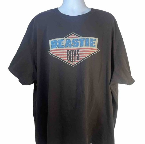 Beastie Jungen Shirt Herren 7XL dunkelgrau True Nation Etikett kurzärmelig Grafik 2016