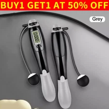 Ropeless Jump Rope Weight  Fitness Workout Sport Skipping Cordless Digital US~