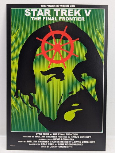 Star Trek 50th Anniversary Poster Art Postcards 2016 14cm PreOwned - Picture 7 of 8