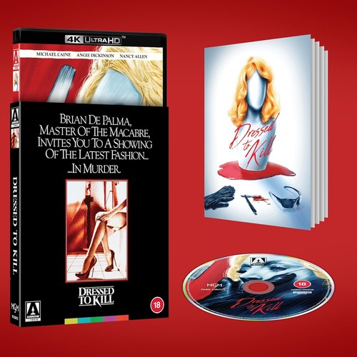 Dressed to Kill - Blu Ray 4K Ultra HD avec étui - Neuf et scellé