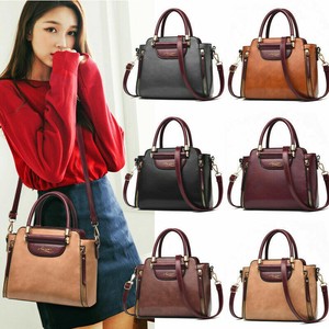 New-Women-039-s-PU-Leather-Bag-Tote-Purse-Shoulder-Messenger-Satchel-Handbag