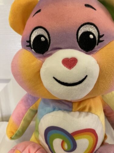 Care Bears 14 Zoll Togetherness Bär Regenbogen Pastellfarben Plüsch - Bild 2 von 8