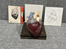 1960’s Merck Sharp Dohme Aldomet Heart Model Pharmaceutical Ad Methyldopa MSD