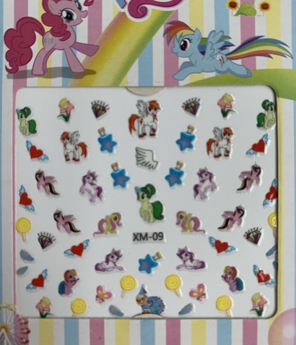 NEW My Little Pony Nail Decal Transfer Stickers - Picture 2 of 10