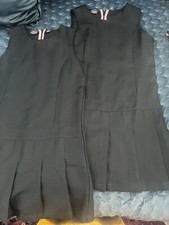 IZOD School UNIFORM GIRL PLEATED DRESS SIZE 12 NAVY NEW WITH TAGS 2 DRESSES 