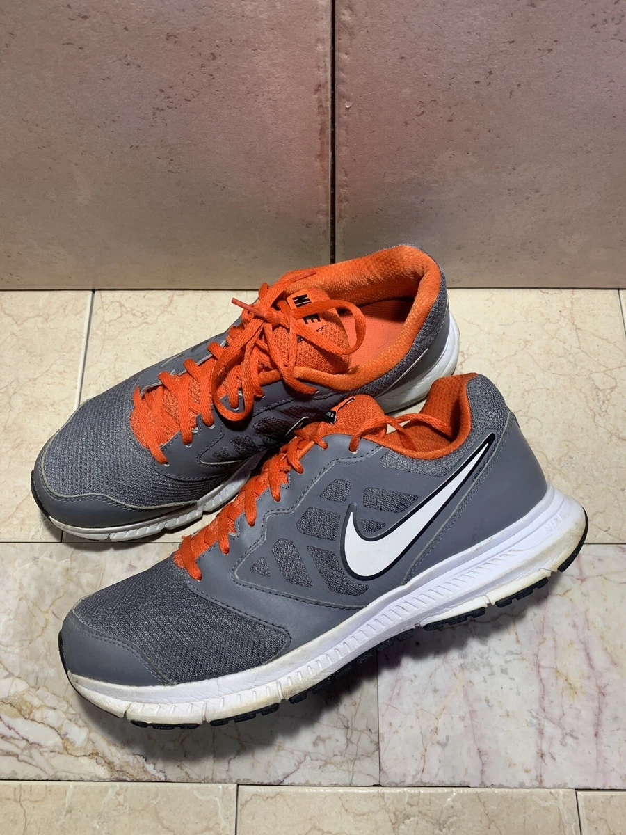 Downshifter 6 Running Shoes Grey/Orange Mens 10 684652-005 | eBay