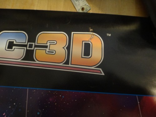Rare Original 1982 SEGA SUBROC 3D Arcade Working Promotional Poster 23" x 35" - Picture 7 of 11