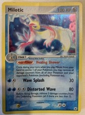 Milotic Hidden Legends 12/101 Holographic Pokemon Card Fermi Bubbles Grading C