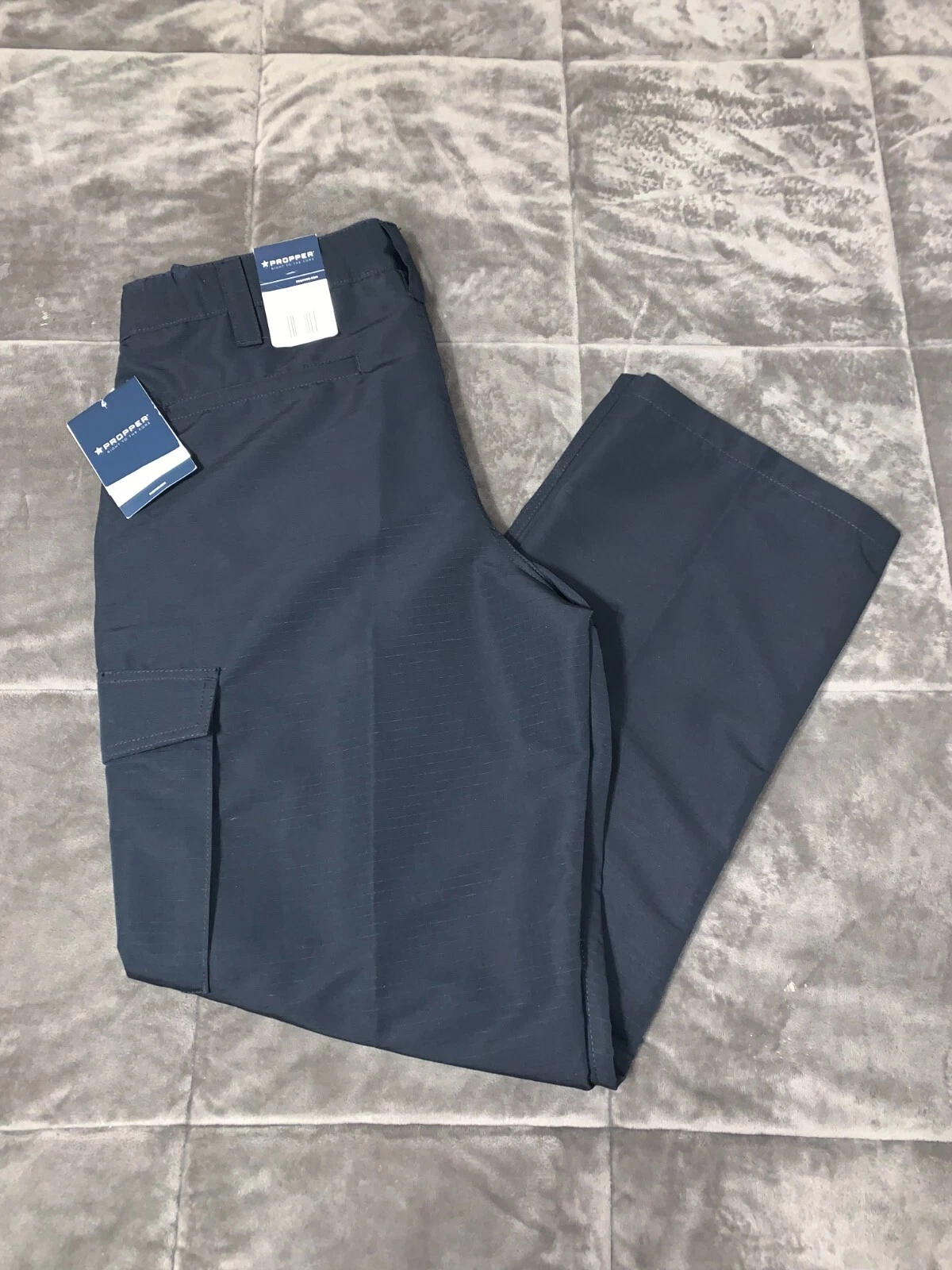 Propper® Men's RevTac Poly, Ripstop Pant Teflon Coated, Slider Waistband, Navy