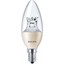 Philips LED Kerzenlampe MASTER 6W (40W) E14 827 300° DIMTONE klar