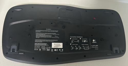 Logitech Kabellose Tastatur Wave 640-000505 ohne Empfänger/Dongle - Bild 4 von 4