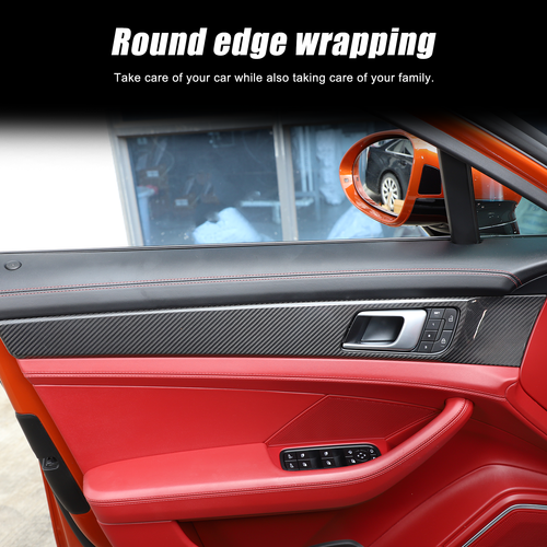 Real Carbon Faser Türverkleidung Verkleidung Für 2017-2023 Porsche Panamera - Bild 3 von 13