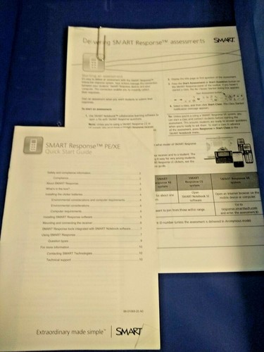 Control remoto/clickers Smart Response PE (30) con receptor y estuche de transporte - Imagen 7 de 7