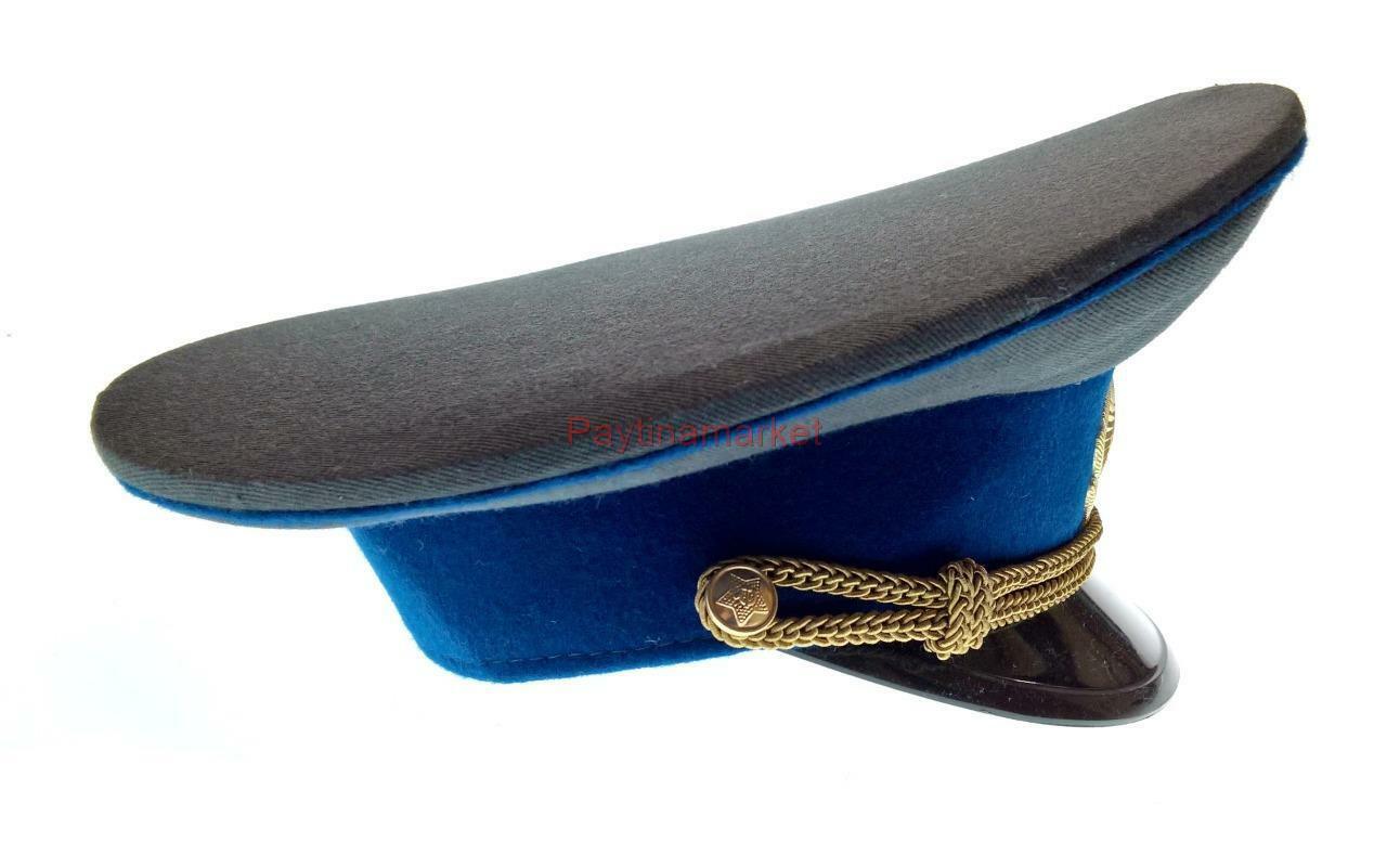Russian Army Peaked cap Police Officer Soviet Union Military Hat Badge USSR